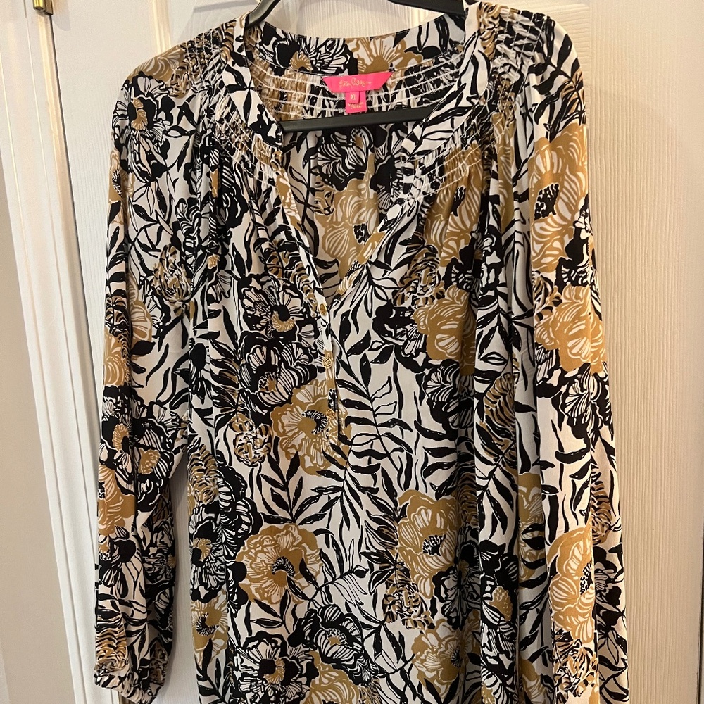 Elsa silk top
